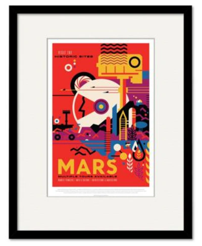 Courtside Market Mars Framed Matted Art Collection In Multi