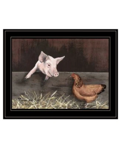 Trendy Decor 4u Bacon Eggs By Billy Jacobs Ready To Hang Framed Print Collection In Multi
