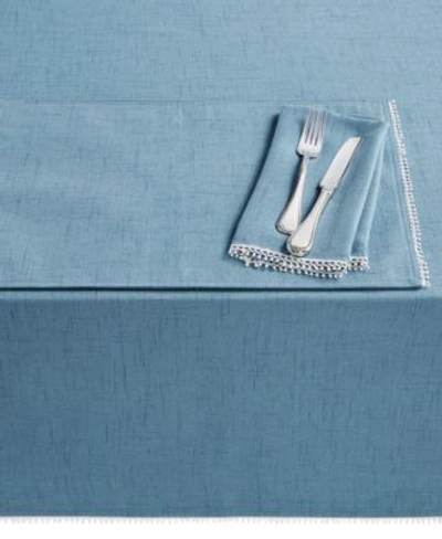Lenox French Perle Denim Table Linen Collection In Periwinkle
