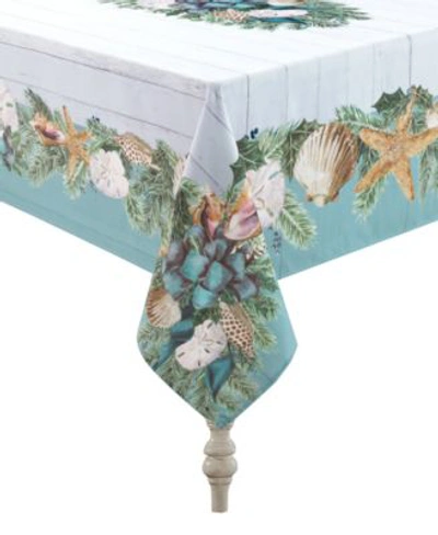 Laural Home Christmas By The Sea Collection In Aqua And Shiplap