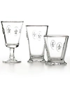 LA ROCHERE GLASSWARE FLEUR DE LYS COLLECTION