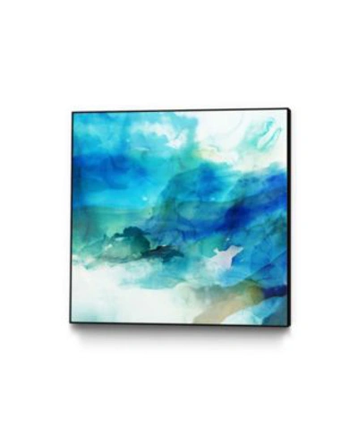 Giant Art Ephemeral Blue I Art Block Framed Canvas