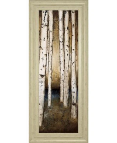 Classy Art Birch Landing By St Germain Framed Print Wall Art Collection In Off White