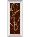 Classy Art Branching Out By Diane Stimson Mirror Framed Print Wall Art Collection In Brown