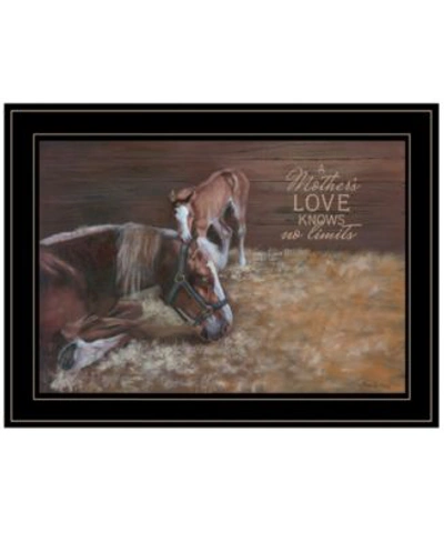 Trendy Decor 4u A Mother Love Horses By Pam Britton Ready To Hang Framed Print Collection In Multi