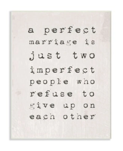 Stupell Industries A Perfect Marriage Wall Art Collection In Multi
