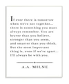 STUPELL INDUSTRIES ILL ALWAYS BE WITH YOU A.A. MILNE WALL ART COLLECTION