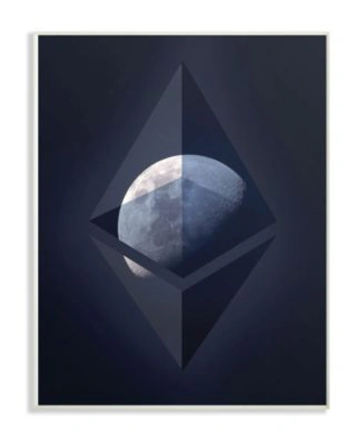 Stupell Industries Ethereum On The Moon Art Collection In Multi