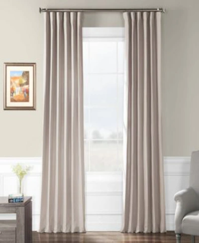 Exclusive Fabrics & Furnishings Exclusive Fabrics Furnishings French Linen Rod Pocket Panels In Grey