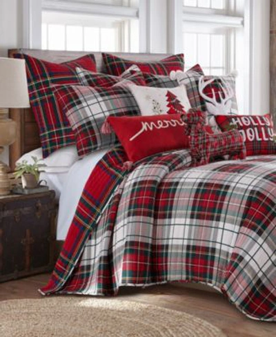 Levtex Spencer Plaid Reversible Quilt Sham Collection In Multi