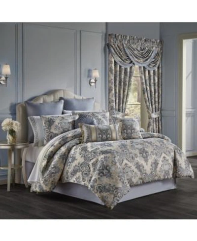 J Queen New York Glendale Comforter Sets Bedding In Indigo