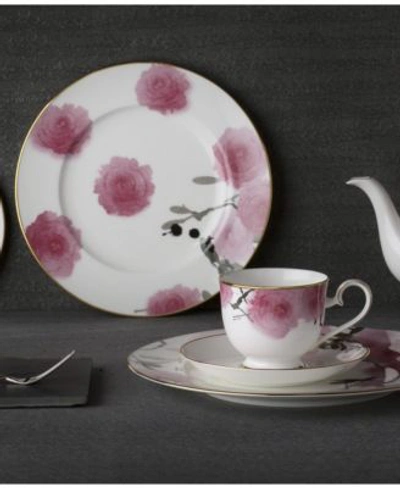 Noritake Yae Dinnerware Collection In White And Pink