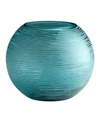 Cyan Design Libra Vase Aqua Collection In Aqua