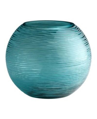 CYAN DESIGN LIBRA VASE AQUA COLLECTION