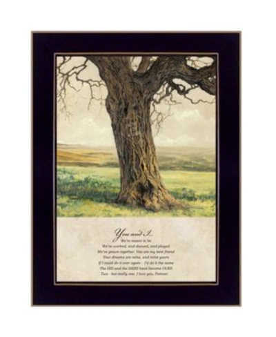 Trendy Decor 4u Forever By Bonnie Mohr Printed Wall Art Ready To Hang Black Frame Collection In Multi
