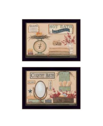 Trendy Decor 4u Country Bath Iii Collection By Pam Britton Printed Wall Art Collection In Multi