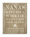 Stupell Industries Nanas Kitchen Spoiled Grandkids Light Wall Art Collection In Multi