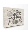 Stupell Industries Come In Stay Awhile Take Your Shoes Off Art Collection In Multi
