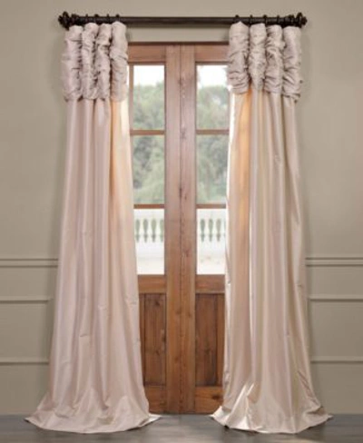 Exclusive Fabrics & Furnishings Exclusive Fabrics Furnishings Ruched Taffeta Panels In Natural