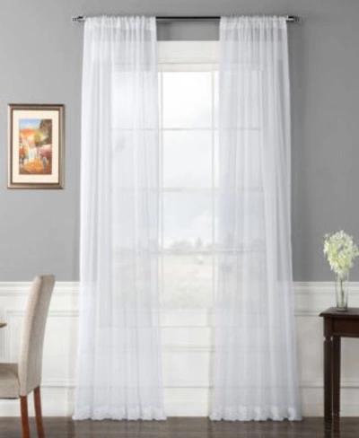 Exclusive Fabrics & Furnishings Exclusive Fabrics Furnishings Voile Sheer Panels In Natural