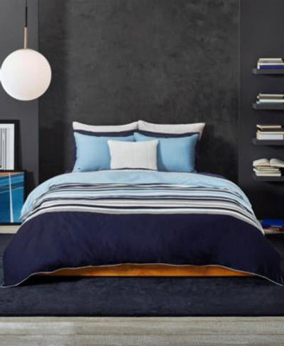 Lacoste Home Papercut Duvet Cover Sets Bedding In Navy