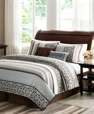 Madison Park Princeton Coverlet Sets In Red