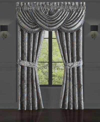 J Queen New York Woodhaven Window Treatments Bedding In Powder Blue