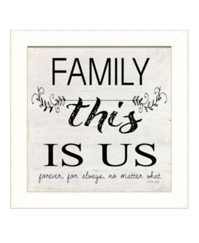 Trendy Decor 4u Family This Is Us By Cindy Jacobs Ready To Hang Framed Print Collection In Multi