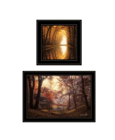 Trendy Decor 4u Natures Reflections 2 Piece Vignette By Martin Podt Collection In Multi