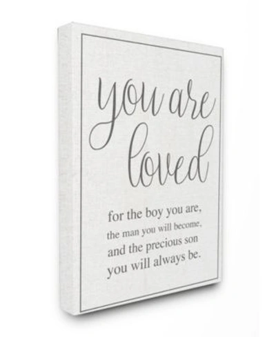 Stupell Industries You Are Loved Art Collection In Multi