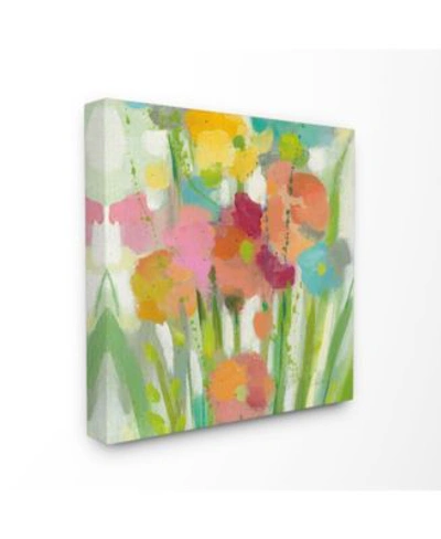 Stupell Industries Longstem Bouquet Painterly Flowers Art Collection In Multi