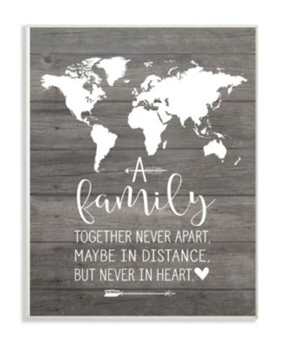 Stupell Industries Family Together In Heart Wall Art Collection In Multi