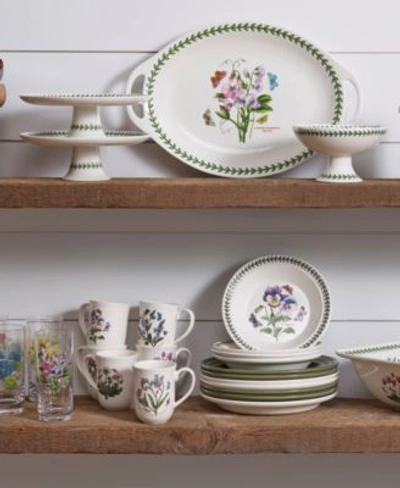 Portmeirion Dinnerware Botanic Garden Collection In White