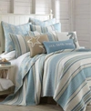 LEVTEX MAUI STRIPE REVERSIBLE QUILT SETS