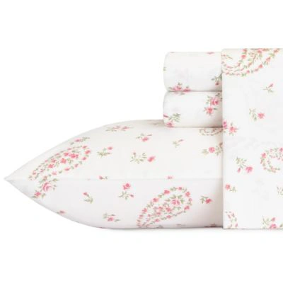 Laura Ashley Bristol Sheet Sets Bedding In Medium Pink