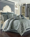 J Queen New York Sicily Comforter Sets Bedding In Pearl