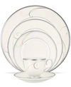 Noritake Dinnerware Platinum Wave Collection