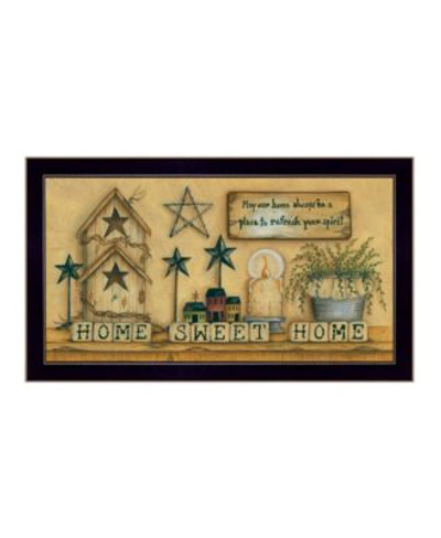 Trendy Decor 4u Home Sweet Home By Mary June Printed Wall Art Ready To Hang Collection In Multi