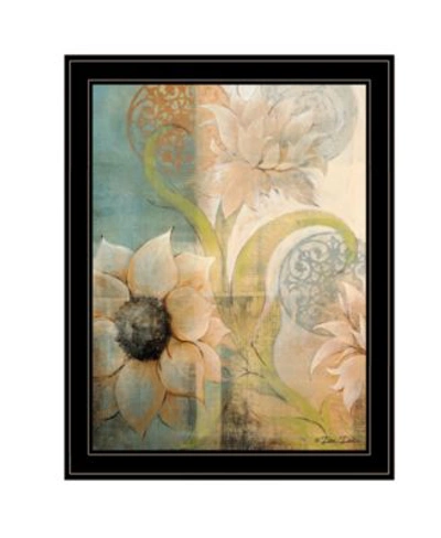 Trendy Decor 4u Meandering Flowers I By Dee Dee Ready To Hang Framed Print Collection In Multi