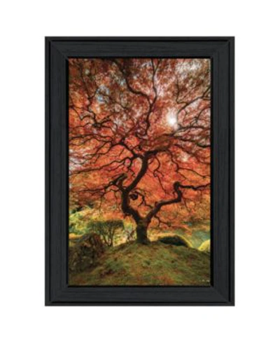 Trendy Decor 4u First Colors Of Fall Ii By Moises Levy Ready To Hang Framed Print Collection In Multi
