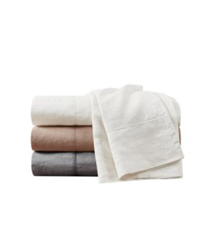 Madison Park Pre Washed Sheet Sets Bedding In Warm Taupe