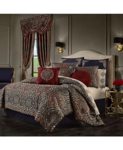 J Queen New York Taormina Comforter Sets Bedding In Red