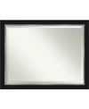 AMANTI ART EVA SILVER TONE FRAMED BATHROOM VANITY WALL MIRROR COLLECTION