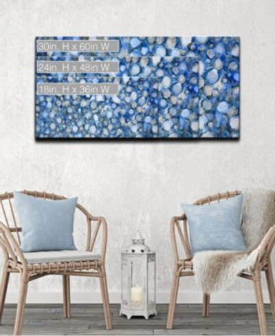 Ready2hangart Winter Creek Stones Canvas Wall Art Collection In Multicolor