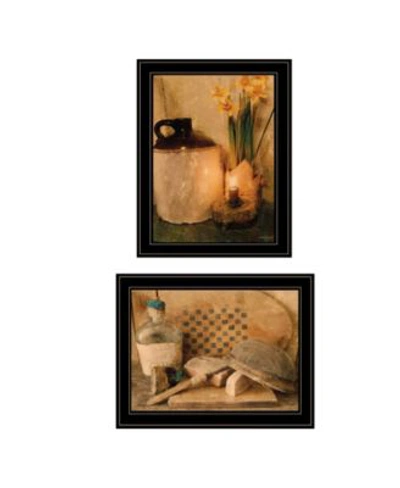 Trendy Decor 4u Daffodils Cider 2 Piece Vignette By Anthony Smith Frame Collection In Multi