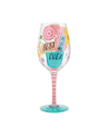 ENESCO LOLITA BEST MOM EVER WINE GLASS, 15 OZ