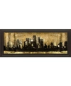 CLASSY ART DEFINED CITY BY SD GRAPHIC STUDIO FRAMED PRINT WALL ART COLLECTION