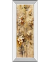 Classy Art Candlelight Lilies By Douglas Mirror Framed Print Wall Art Collection In Tan