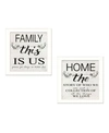 TRENDY DECOR 4U FAMILY 2 PIECE VIGNETTE BY CINDY JACOBS FRAME COLLECTION