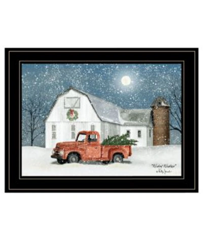 Trendy Decor 4u Wintry Weather By Billy Jacobs Ready To Hang Framed Print Collection In Multi